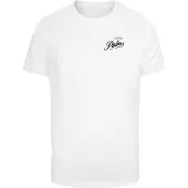 Mister tee Camisa 'Three Palms' ecru / verde escuro / preto / branco