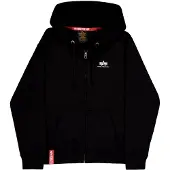 Alpha industries Hoddie c/fecho Basic Preto 2XL