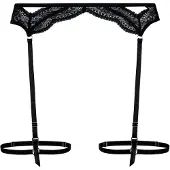 Hunkemoller Ligas 'Isabelle' preto