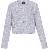 Faina Blazer 'Festive' bege claro / safira / cor-de-rosa / preto