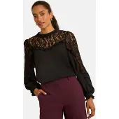 Love & roses Blusa preto