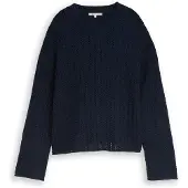 Tom Tailor DENIM Pullover marinho