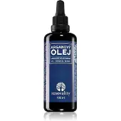 Renovality Olio di Argan spremuto a freddo con pompa, 100ml