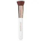 Dermacol Pincel de maquiagem cosmético ouro rosa com estojo D51