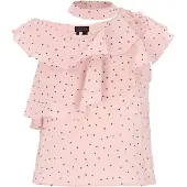 NAEMI Blusa 'Fashion Look' cor-de-rosa / preto