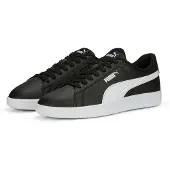 Puma Sapatilhas baixas 'Smash 3.0' preto / branco