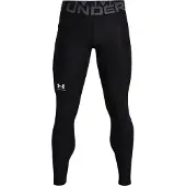 Under Armour Calças de desporto pedra / preto / branco
