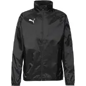 Puma Casaco deportivo 'TeamGOAL' preto / branco