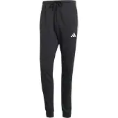 Adidas Calças de desporto 'Essential' preto / branco