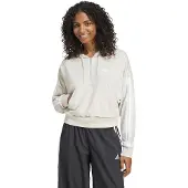 Adidas Sweatshirt de desporto 'Essentials' taupe / branco