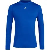 Adidas Camisa funcionais azul real / branco