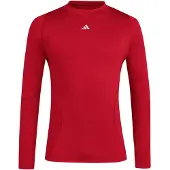 Adidas Camisa funcionais vermelho / branco