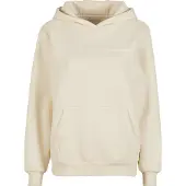 Miss Tee Sweatshirt 'Back Around' areia / branco
