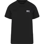 Mister tee Camisa 'Nyc' preto / branco