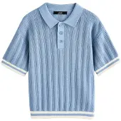 Next Pullover safira / branco