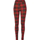 Urban Classics Leggings vermelho / preto / branco