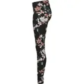 Urban Classics Leggings castanho / cinzento / petróleo / preto