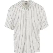 Urban Classics Camisa De Manga Curta Crinkle Resort