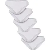 Urban Classics Calcinhas Basic Cotton 5 Unidades