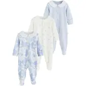 Next Pijama azul pastel / branco
