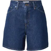 Levi's Calças de ganga 'High-Rise Baggy Shorts' azul ganga