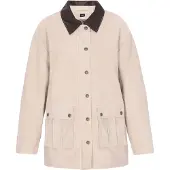 Dreimaster Casaco meia-estação preto / offwhite