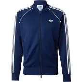 Adidas Originals Casaco meia-estação 'SUPERSTAR TRACK TOP' navy / branco