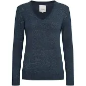 Oxmo Pullover 'Ilva' azul escuro
