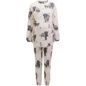 Next Pijama ecru / preto