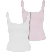 Urban Classics Camiseta Sem Mangas Tb7513a 2 Unidades