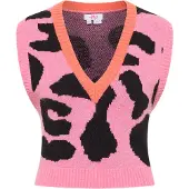 Mymo Pullover laranja / rosa / preto