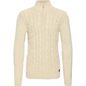 !Solid Pullover 'SDRichart' bege claro