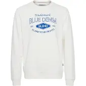 Blend Sweatshirt azul / branco