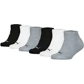 Puma Meias acinzentado / preto / branco