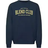 Blend Sweatshirt azul escuro / amarelo claro