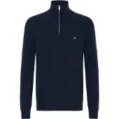 Kronstadt Pullover ' KSDoors half Zip ' azul escuro
