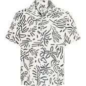 Solid !Solid Camisa 'SDPaiman' preto / offwhite