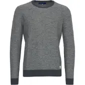 Blend Pullover 'Nathan' acinzentado / offwhite