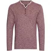 !Solid Camisa 'Belagos' vermelho / branco