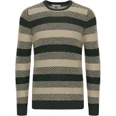 Blend Pullover bege / verde escuro