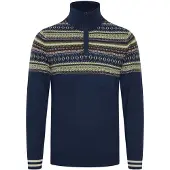 Blend Pullover bege / azul / castanho / verde
