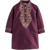 Next Camisa caril / borgonha