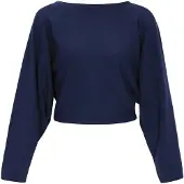 Dreimaster Klassik Blusa navy