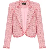 Faina Blazer cor-de-rosa / vermelho vivo
