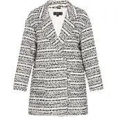 Faina Blazer preto / offwhite