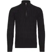 INDICODE JEANS Pullover 'Paulo' preto