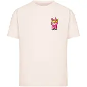 Miss Tee Camisa 'Wild And Sweet' amarelo / rosa / rosa pastel / preto