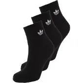 Adidas Meias 'MID ANKLE 3 PAIR PACK' preto / branco