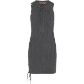 MyMo ROCKS Vestido de malha cinzento escuro
