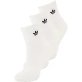 Adidas Meias 'MID ANKLE 3 PAIR PACK' preto / branco